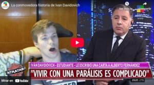 captura de pantalla noticia de America TV