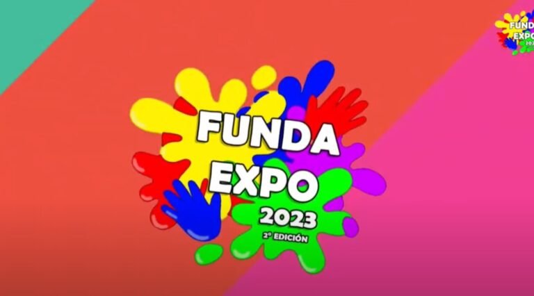 Cartel de FundaExpo 2023 con la frase diversidad e inclusión, simbolizando un evento accesible e integrador.