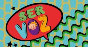 animación colorida de campaña digital "ser voz"